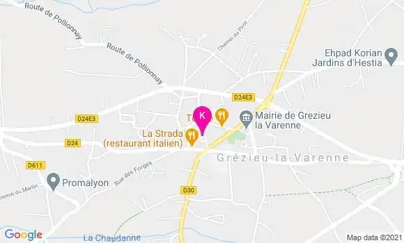 Localisation Cecile Marot