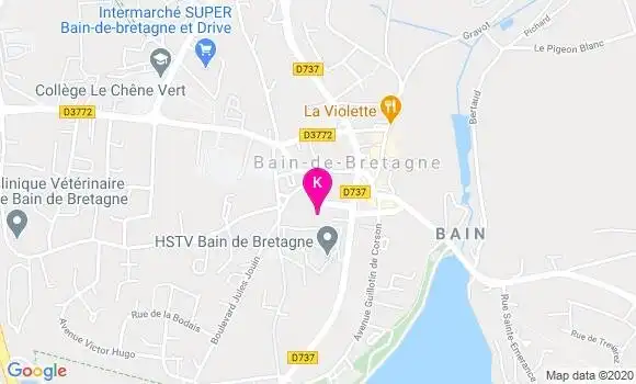 Localisation Denis Destrebecq