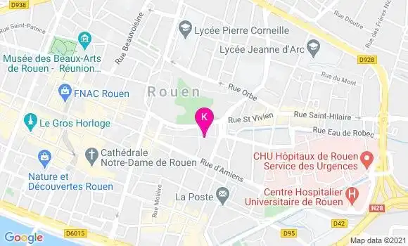 Localisation Catherine Ravera