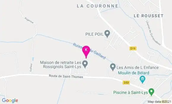 Localisation Bernard Sakiroff