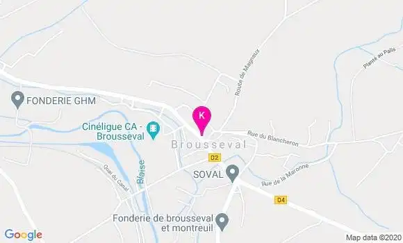 Localisation Nadine Collomb Patton