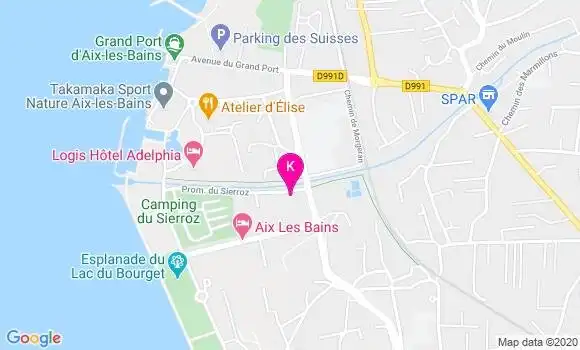 Localisation Tristan Thomas