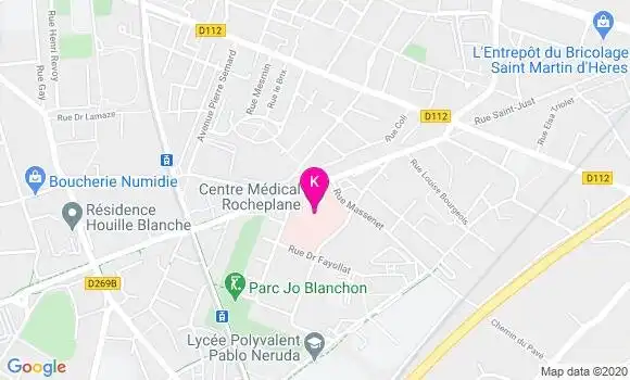 Localisation Alexandra Guinet