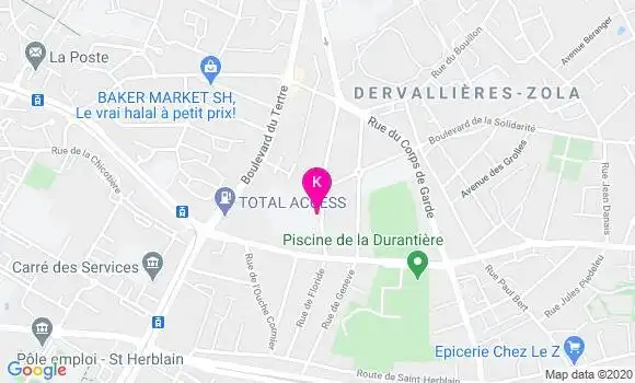 Localisation Delphine Desfosse