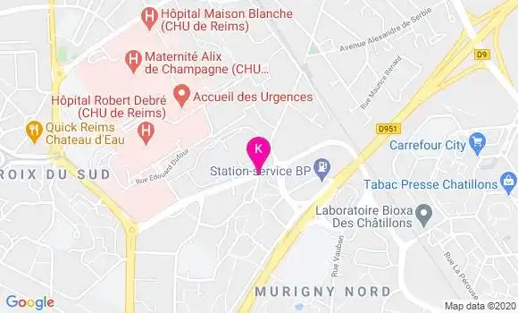 Localisation Estelle Rousselle