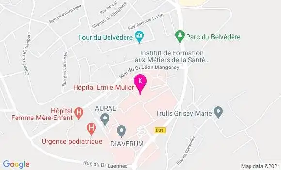 Localisation Simone Wegner