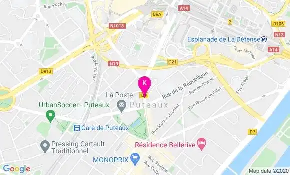 Localisation Nathalie Degosse