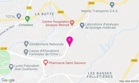 Localisation Laure Pascal