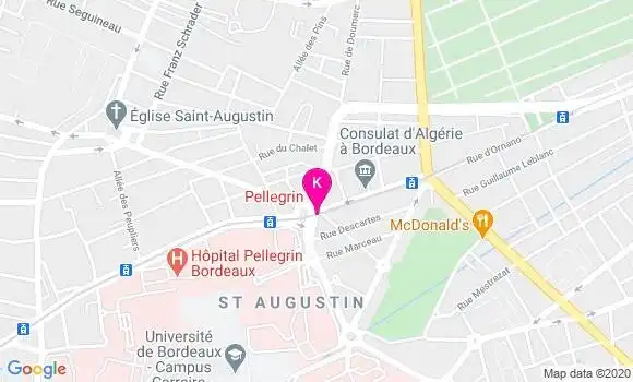 Localisation Mathilde Melchior