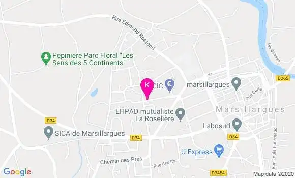 Localisation Elisa Chauchon