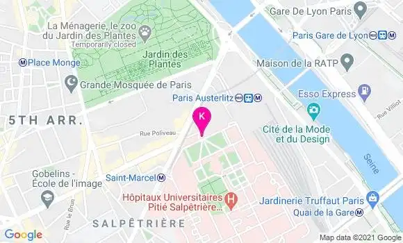 Localisation Isabelle Boulben