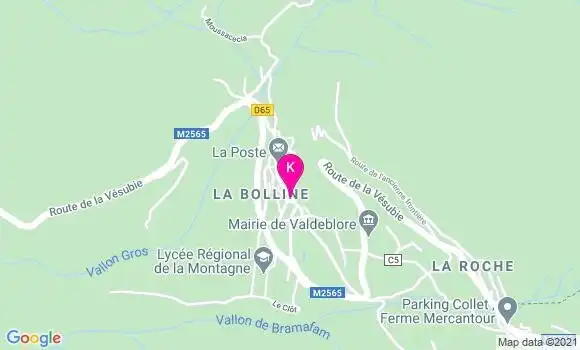 Localisation Annabelle Lapeyre