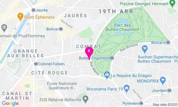 Localisation Jean Pierre Bleton