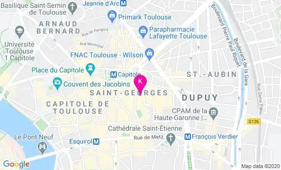 Localisation Thomas Llanes