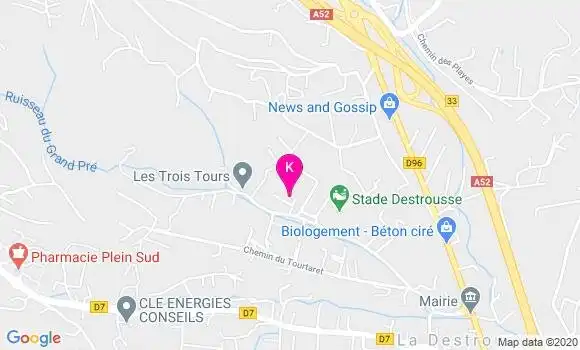 Localisation Aurore Desavis