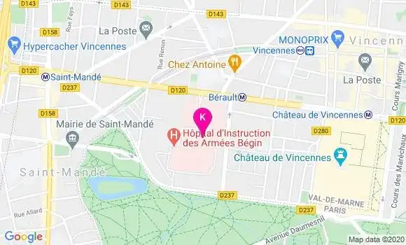 Localisation Diane Chasseloup