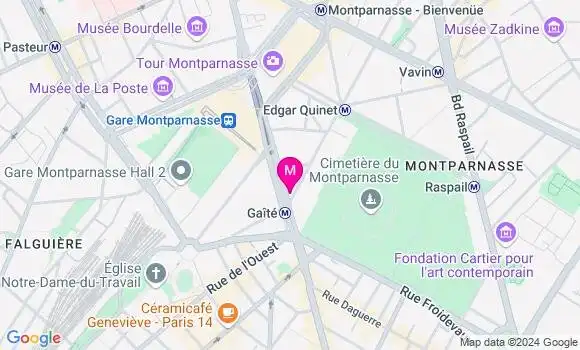 Localisation Emilie Le Rat