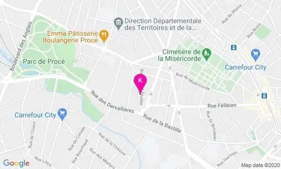 Localisation Marion Landais