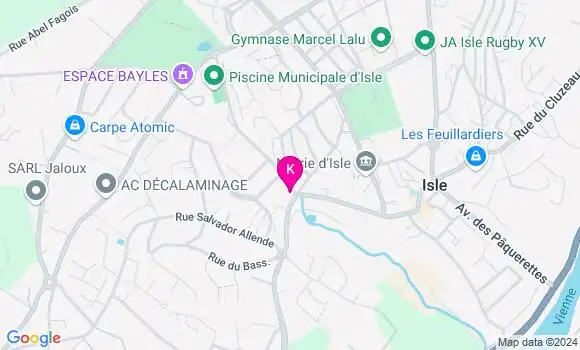 Localisation Claire Barnagaud