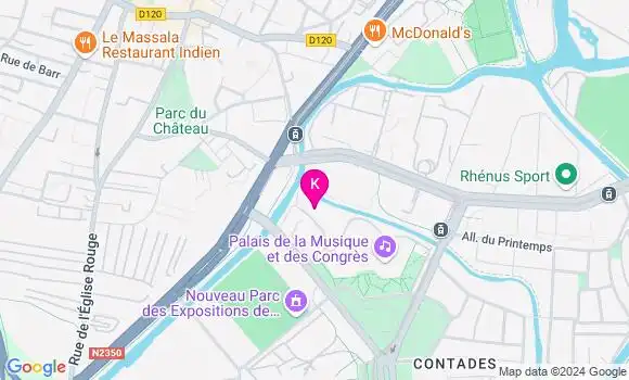 Localisation Claire Hélène Reinhardt