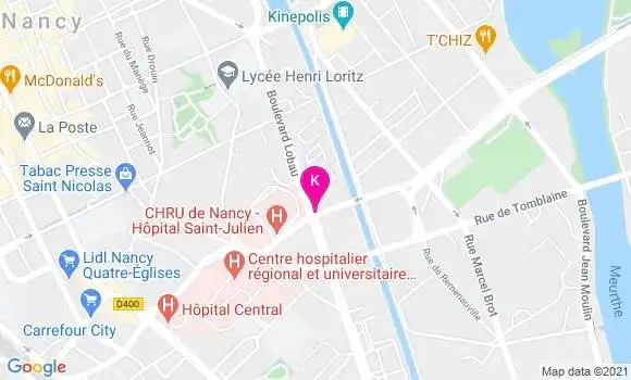 Localisation Isaline Kara