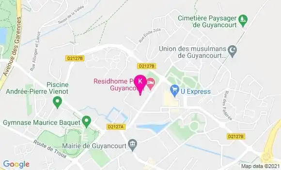 Localisation Clotilde Jacques