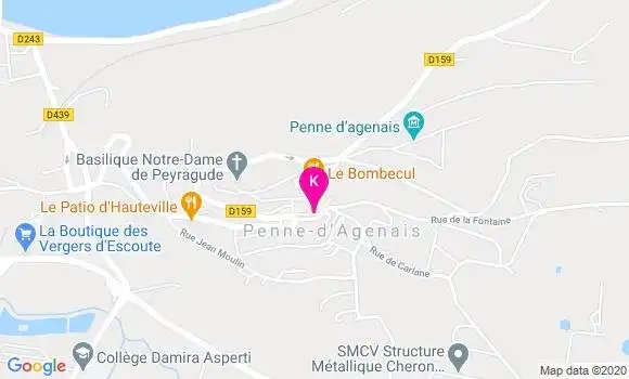 Localisation Eva Rein