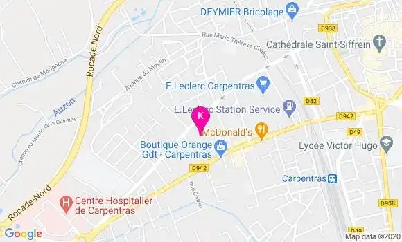 Localisation Camille Allegre