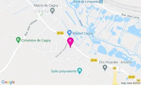 Localisation Aurelie Van Zon