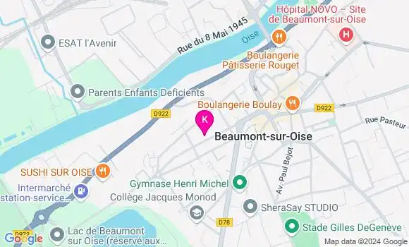 Localisation Marine Blossier