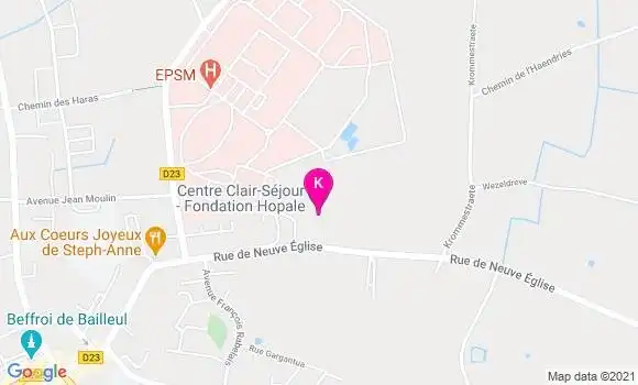 Localisation Adele Everaere