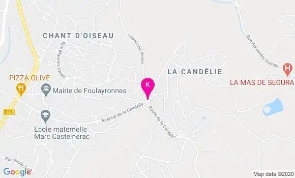 Localisation Corinne Blanchard Mauroux