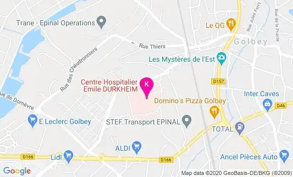 Localisation Anthony Moureau