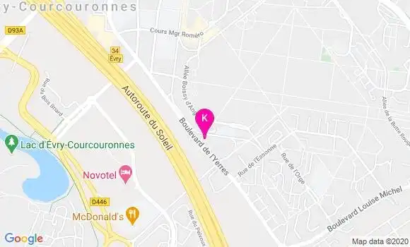 Localisation Marie Helene Burillo