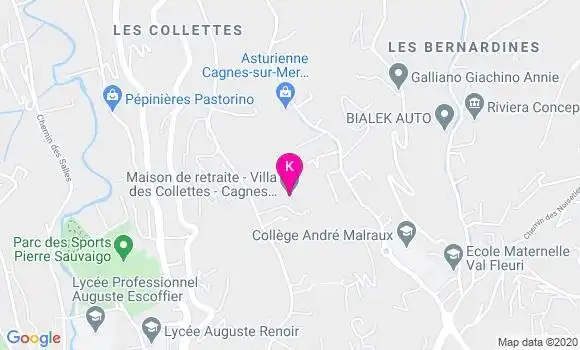 Localisation Fanny Maitre