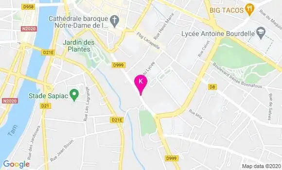 Localisation Francoise Pauzie Haxaire
