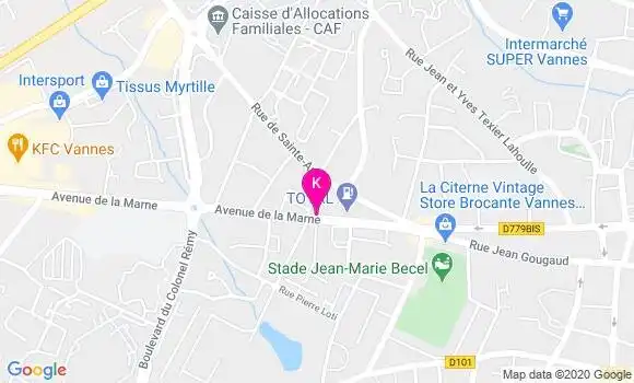 Localisation Marion Pezet