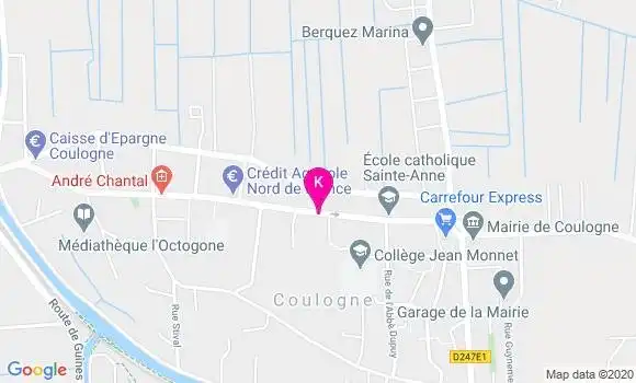 Localisation Nicolas Nourrain