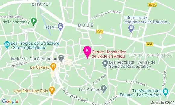Localisation Pauline Tartrou