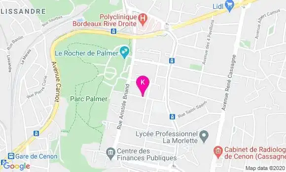 Localisation Anne Poiraud