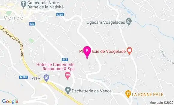 Localisation Valerie Gentil