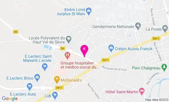 Localisation Franck Fleurieau