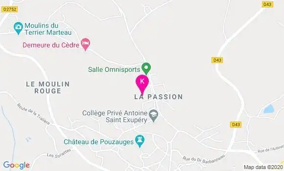 Localisation Claudie Garnier