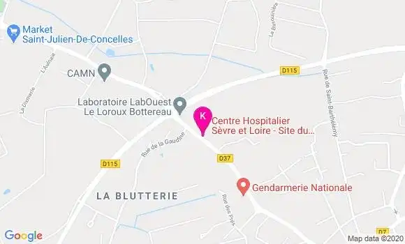 Localisation Emmanuelle Robert