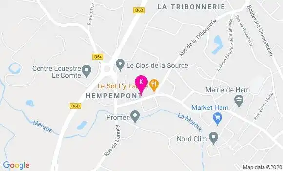Localisation Claire Verdun