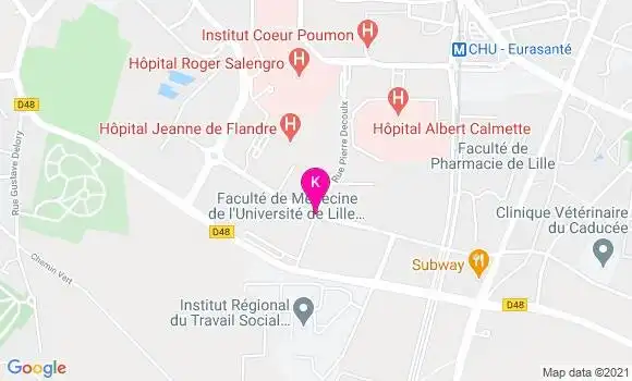 Localisation Benedicte Roy