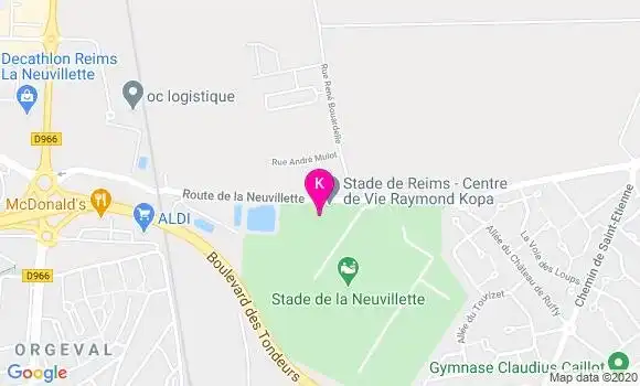 Localisation Romain Marteau