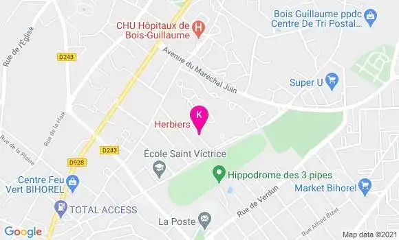 Localisation Elodie Comor