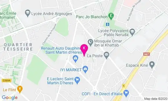 Localisation Jean Yves Corte