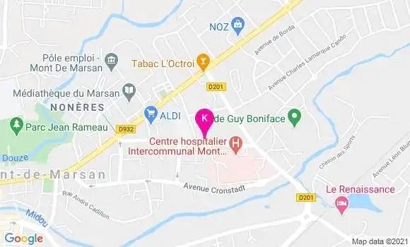 Localisation Marie Aupetit